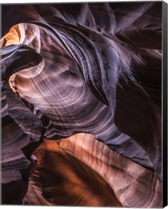 Framed Antelope Canyon, Page, Arizona Print