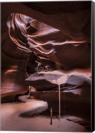 Framed Antelope Canyon, Page, Arizona Print