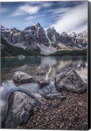 Framed Canadian Rockies, Banff National Park, Alberta Canada Print