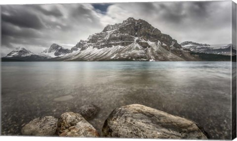 Framed Bow Valley, Jasper National Park, Alberta, Canada Print