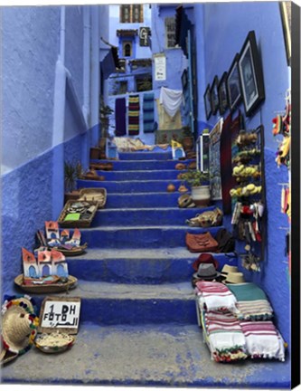 Framed Souvenirs on Display, Morocco Print