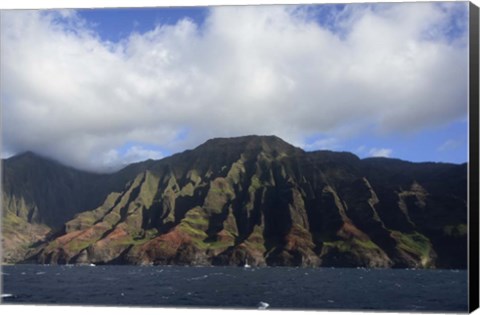 Framed Na Pali Coast, Kauai Print