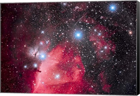 Framed Belt of Orion and the Horsehead Nebula Print