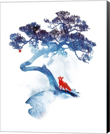 Framed Last Apple Tree Print