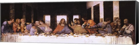 Framed Last Supper Print