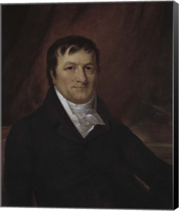 Framed Portrait of John Jacob Astor Print