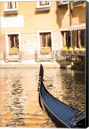 Framed Gondola Reflections Print