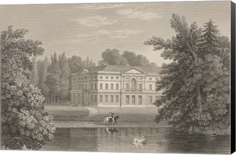 Framed Busbridge Estate Drawing II Print