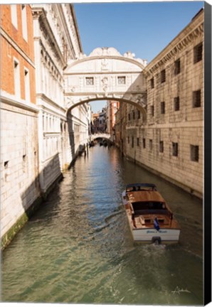 Framed Bridge of Sighs Print