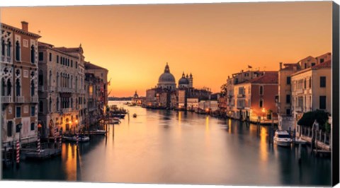 Framed Dawn on Venice Print