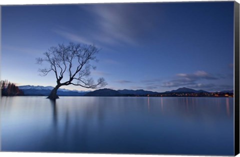Framed Wanaka Twilight Print