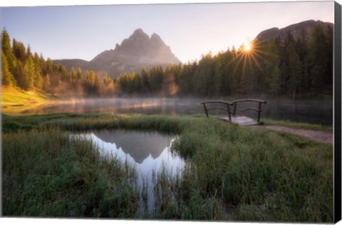 Framed Morning Silence Print