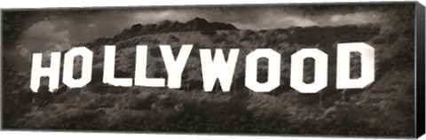 Framed Hollywood Hill Print