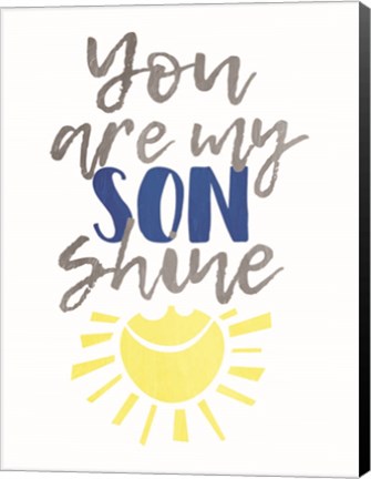 Framed Son Shine Print