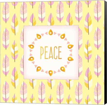 Framed Boho Peace Print