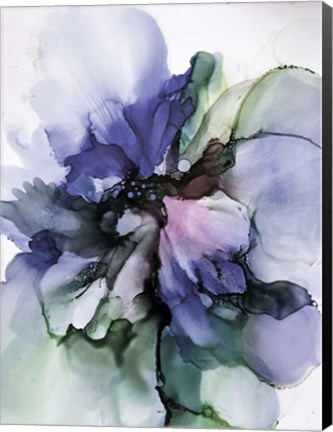 Framed Floral Vibrant 2 Print