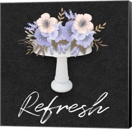 Framed Refresh Floral Sink Print