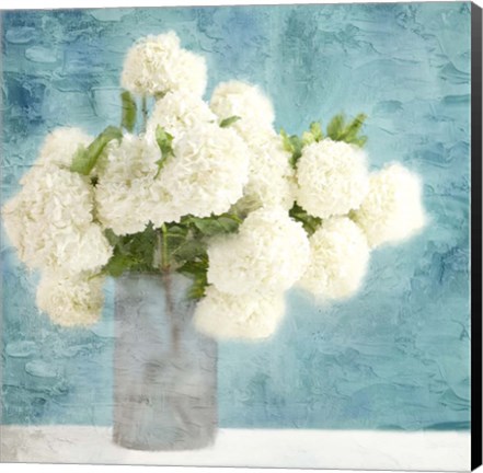 Framed Hydrangea Vase Print