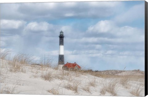 Framed Fire Island Lighthouse Print