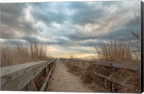 Framed East Islip Sunset Print