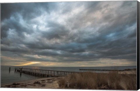 Framed East Islip Sunset 2 Print