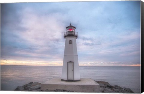 Framed Patchogue Sunrise 2 Print