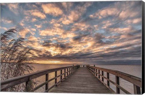 Framed East Islip Sunrise Print