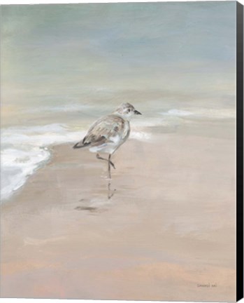 Framed Shorebirds on the Sand II Print