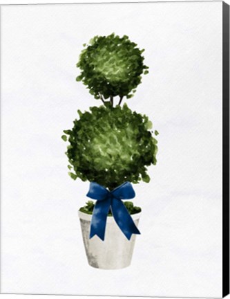 Framed Topiaries 1 Print