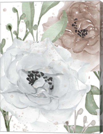 Framed Floral Bloom Panel 1 Print