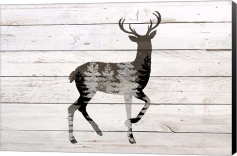 Framed Deer 1 Print