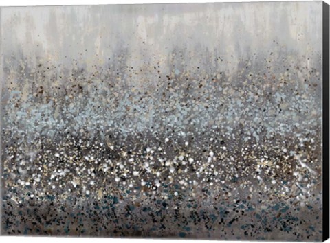 Framed Drip Field 1 Print