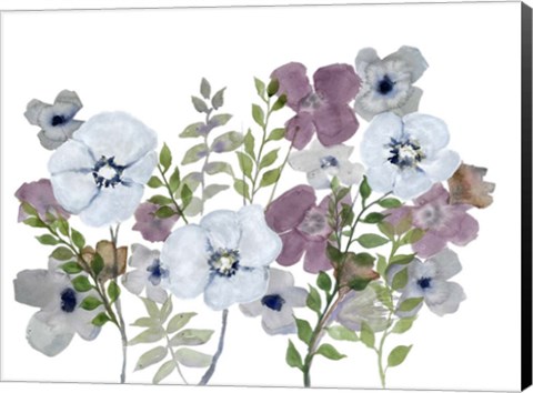 Framed Floral Gossip 3 Print