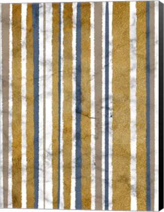 Framed Marble Streaks Print