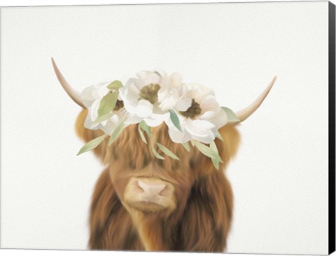 Framed Highland Cow Print