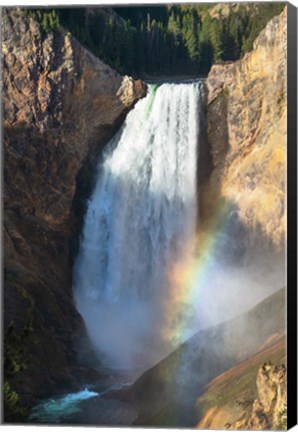 Framed Rainbow Lower Falls Print