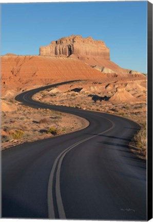 Framed Goblin Valley State Park Road Print