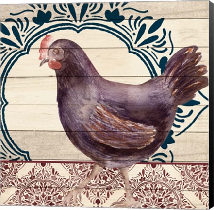Framed Poultry 3 Print