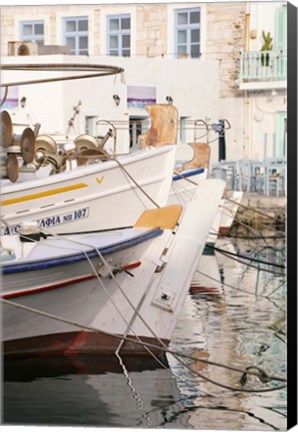 Framed Morning by The Fishing Port Print