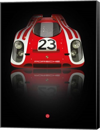 Framed 1970 Porsche 917 Print