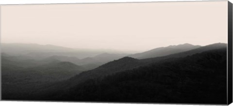 Framed Smoky Mountains; Vista No. 2 Print
