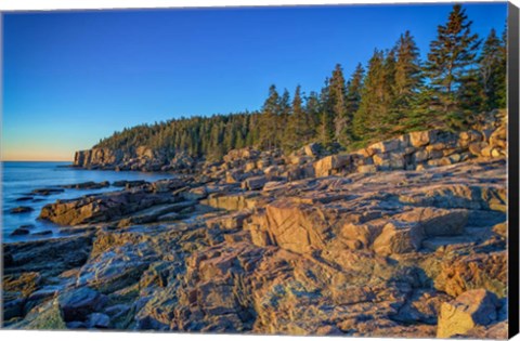 Framed Clear Morning in Acadia Print