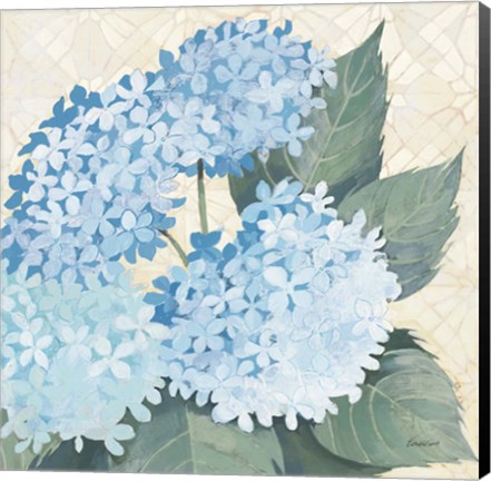 Framed Decorative Hydrangea II Providence Print