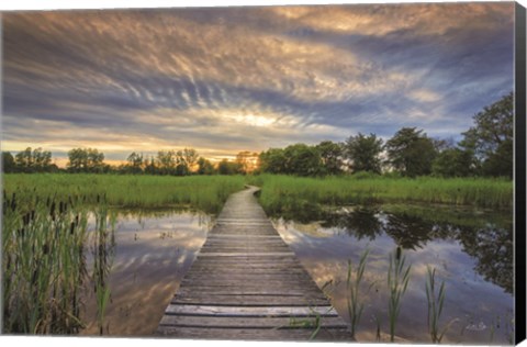 Framed Boardwalk Print