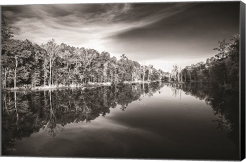 Framed Glassy Creek Print