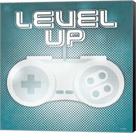 Framed Level Up Print