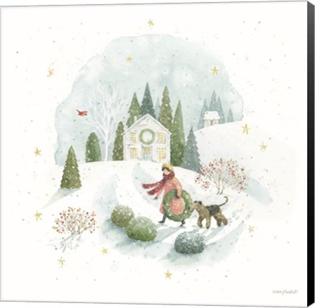 Framed Magical Winterland II Print