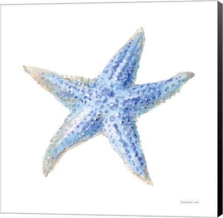 Framed Undersea Starfish Print