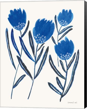 Framed Borrowed and Blue II Print