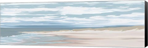 Framed Beach Waves And Breeze Print